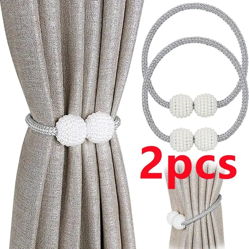 1/2PCS Pearl Magnetic Curtain  - Home Bathroom Supplies review and price