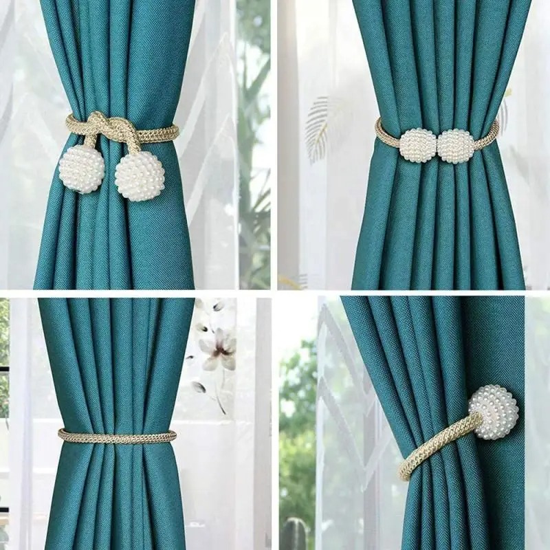 1/2PCS Pearl Magnetic Curtain  - Home Bathroom Supplies review and price