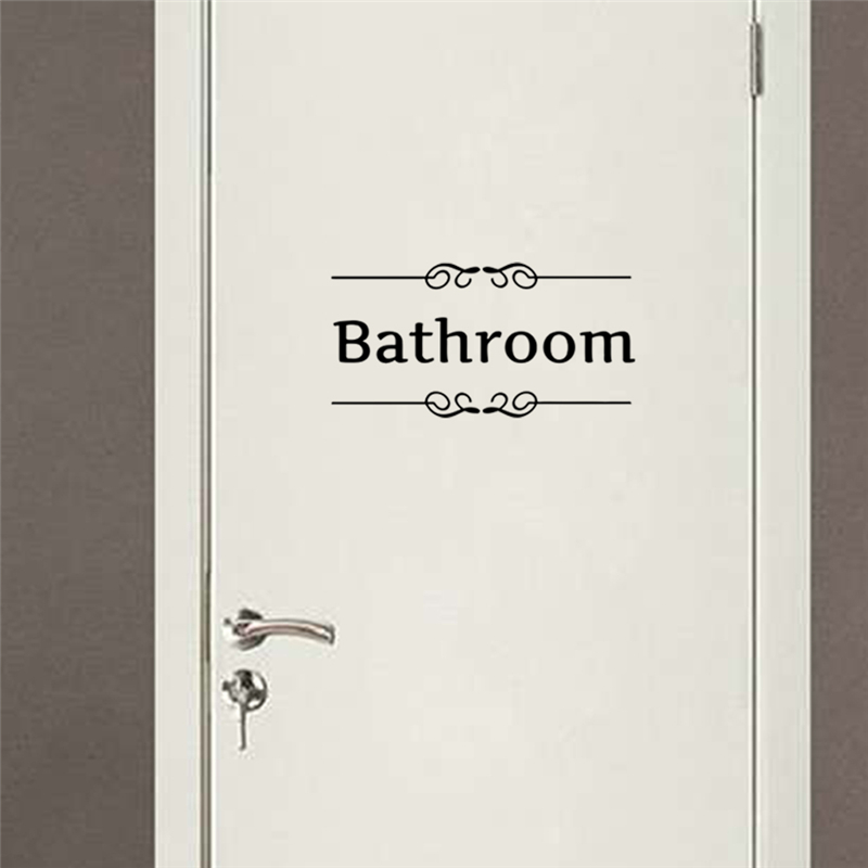 Toilet bathroom Sign Wall Deca - Home Bathroom Quotes review and price