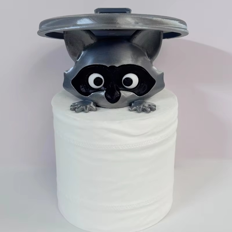 Cute Raccoon Toilet Paper Hold - Home Decor Bathroom Ideas review and price