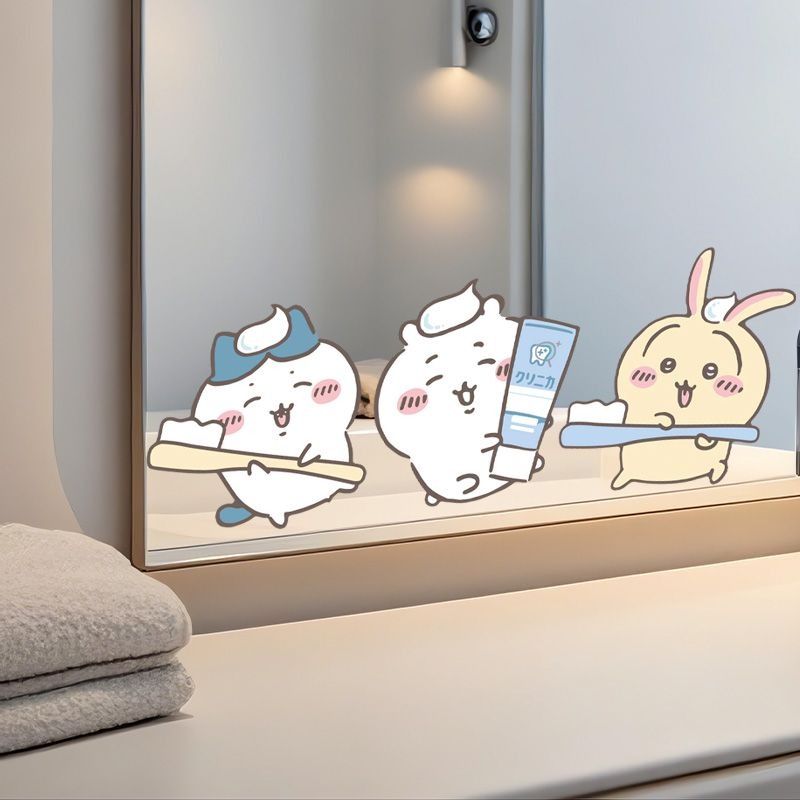 Hot Chiikawa Mirror Stickers S - Home Bathroom Supplies review and price