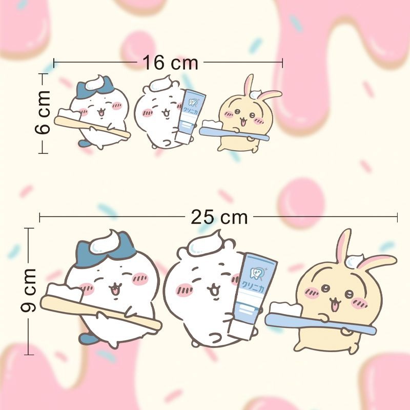 Hot Chiikawa Mirror Stickers S - Home Bathroom Supplies review and price