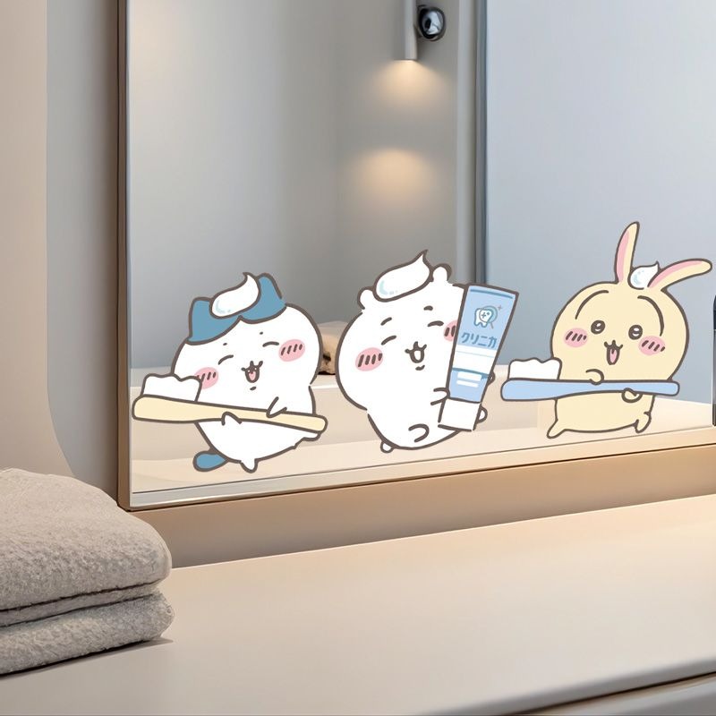 Hot Chiikawa Mirror Stickers S - Home Bathroom Supplies review and price