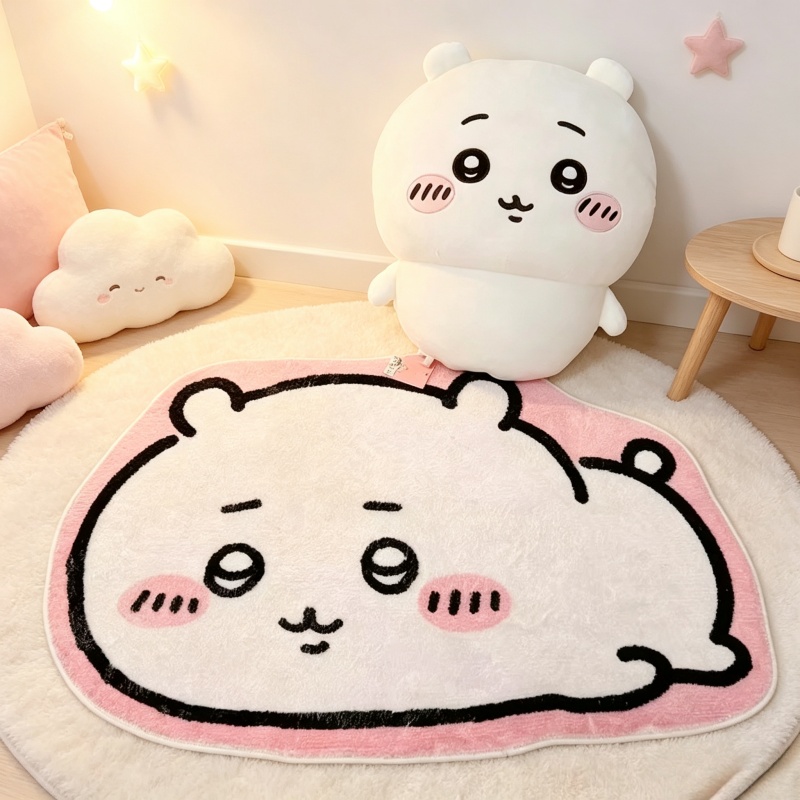 Hot Chiikawa Cartoon Rug Anime - Home Bathroom Supplies review and price