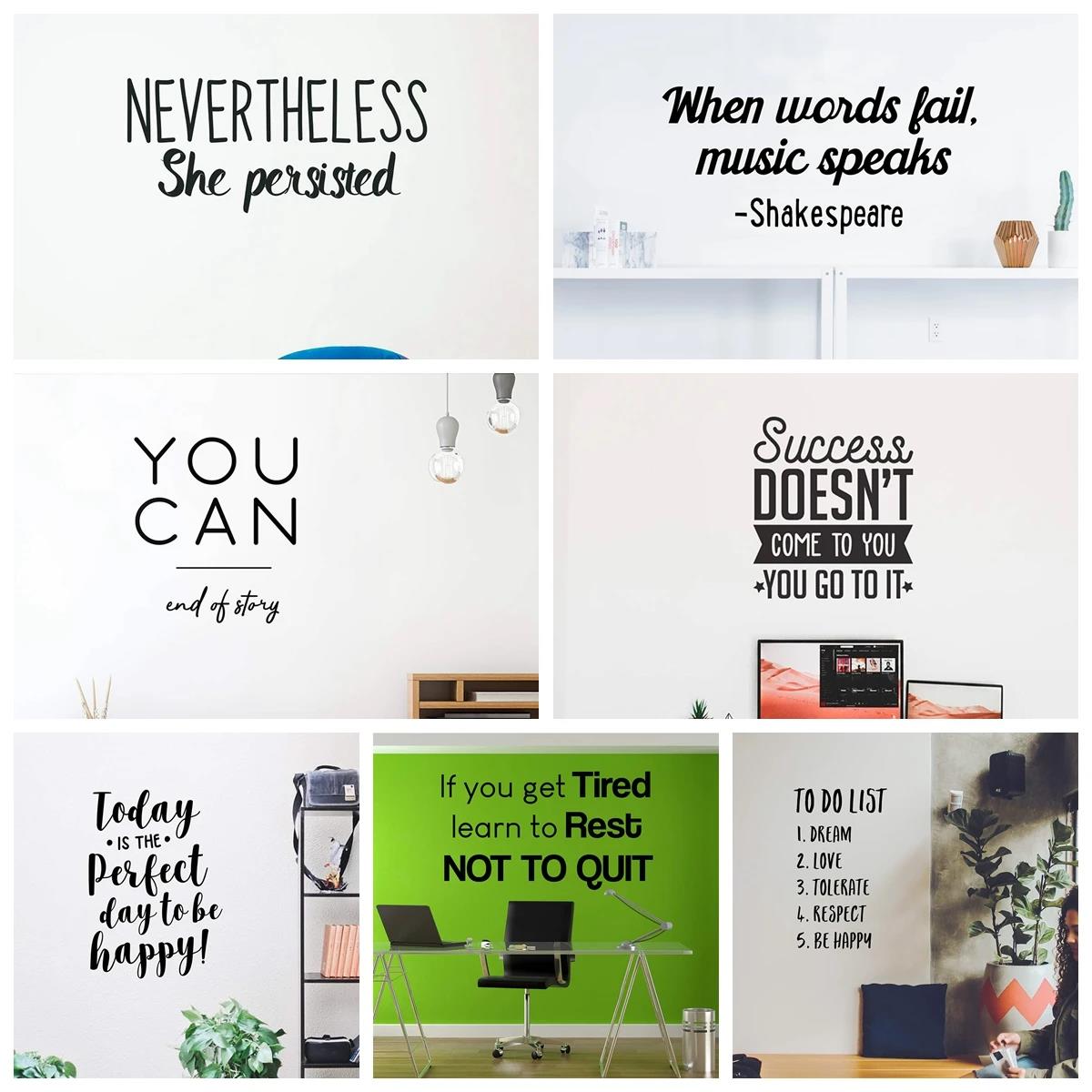 1pc Quotes Wall Sticker Self-a - Home Bathroom Quotes review and price