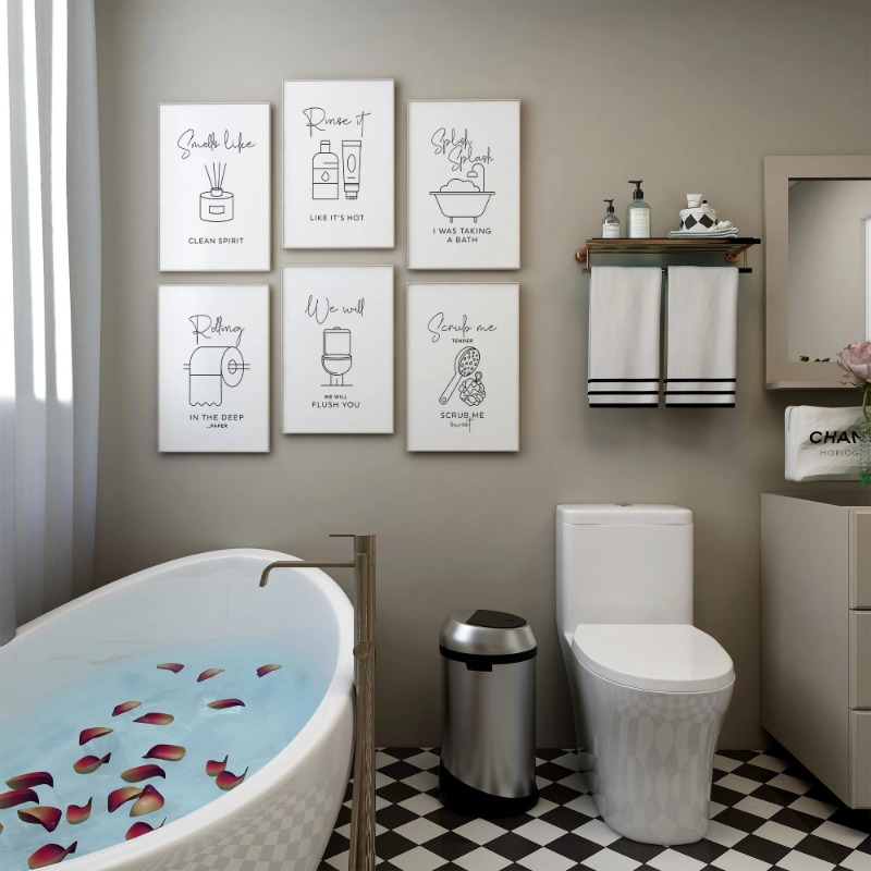Funny Music Lover Bathroom Hum - Home Bathroom Quotes review and price