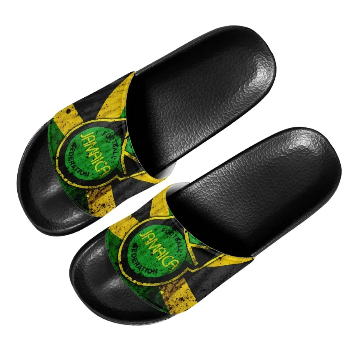 Jamaica Flag Art Design Print  - Home Bathroom Design review and price