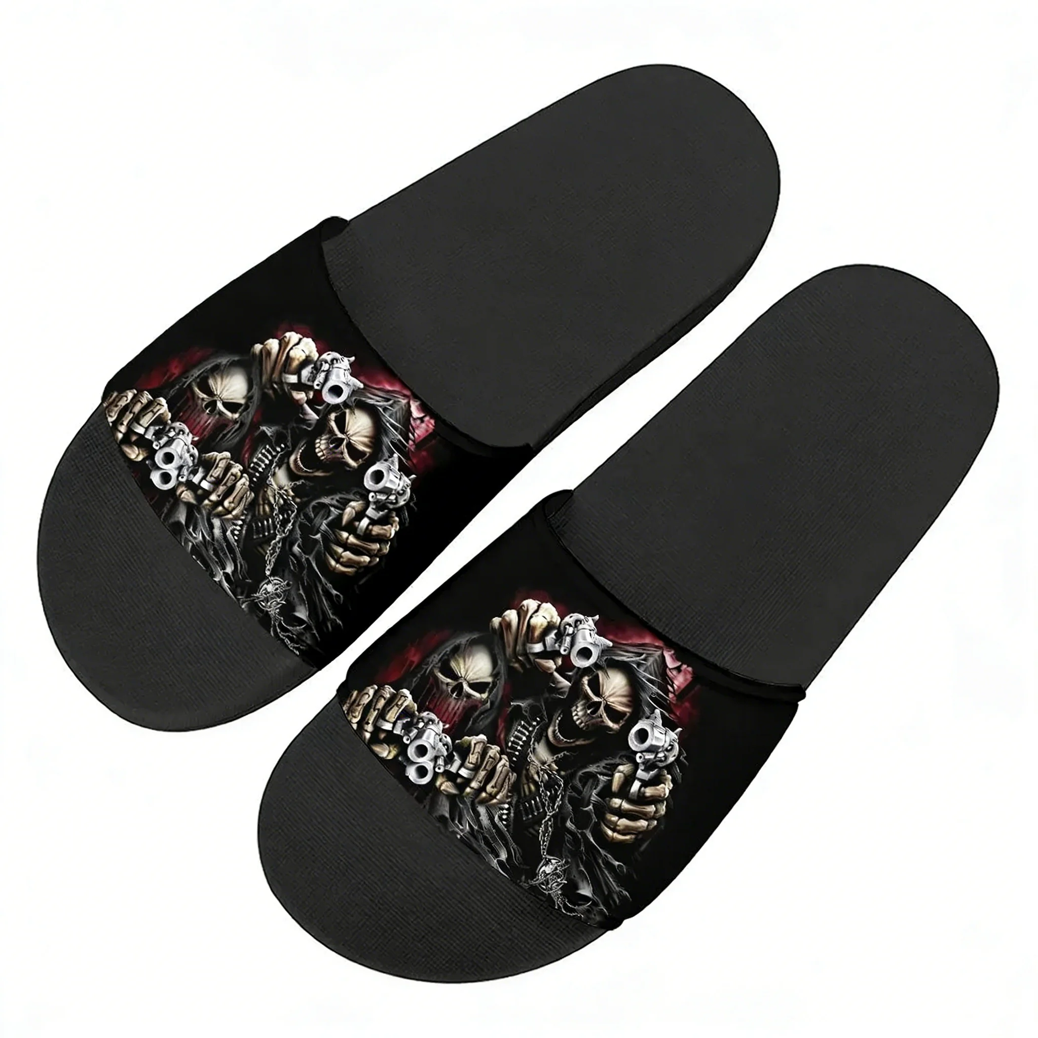 Crazy Skeleton Slippers Home W - Home Outside Bathroom review and price