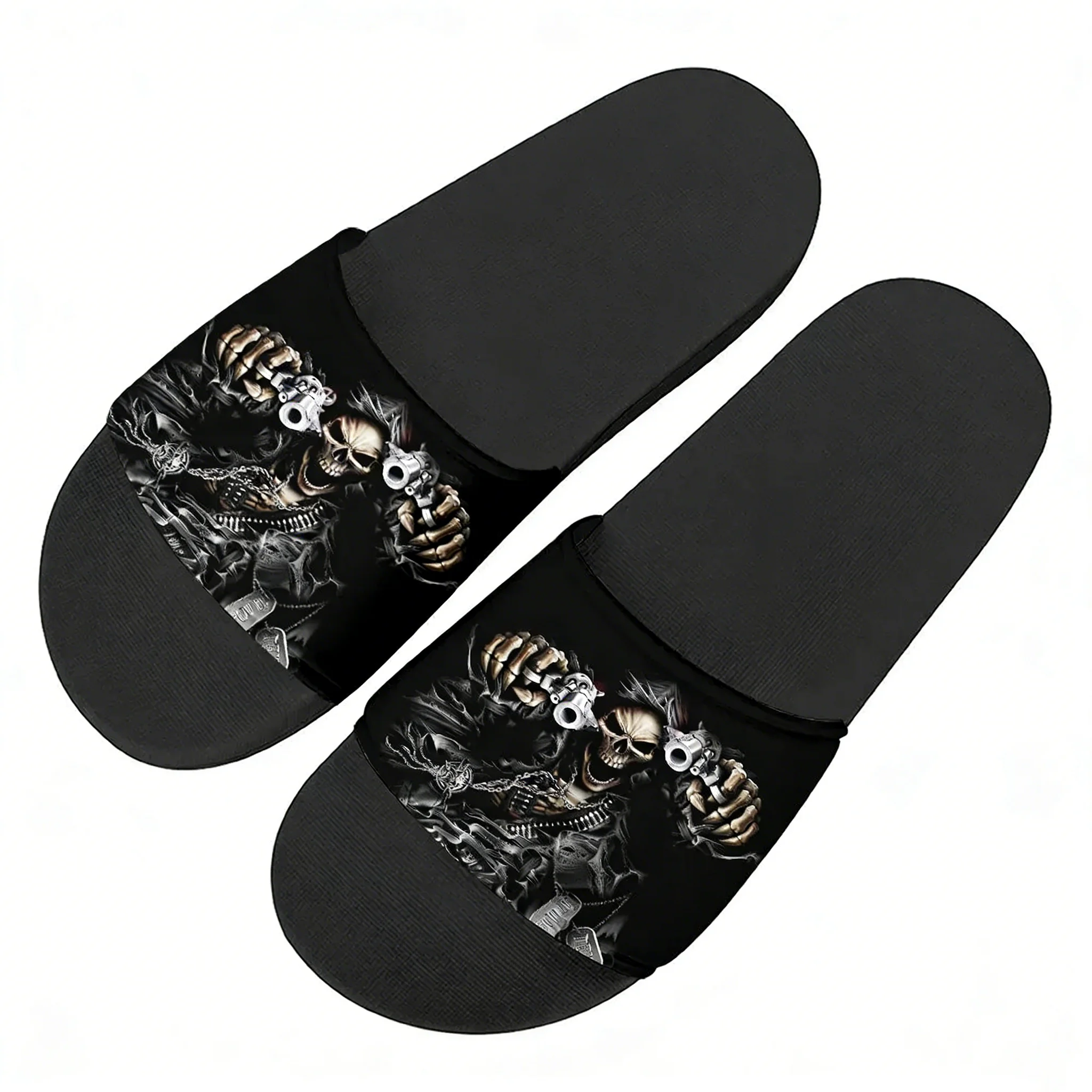 Crazy Skeleton Slippers Home W - Home Outside Bathroom review and price