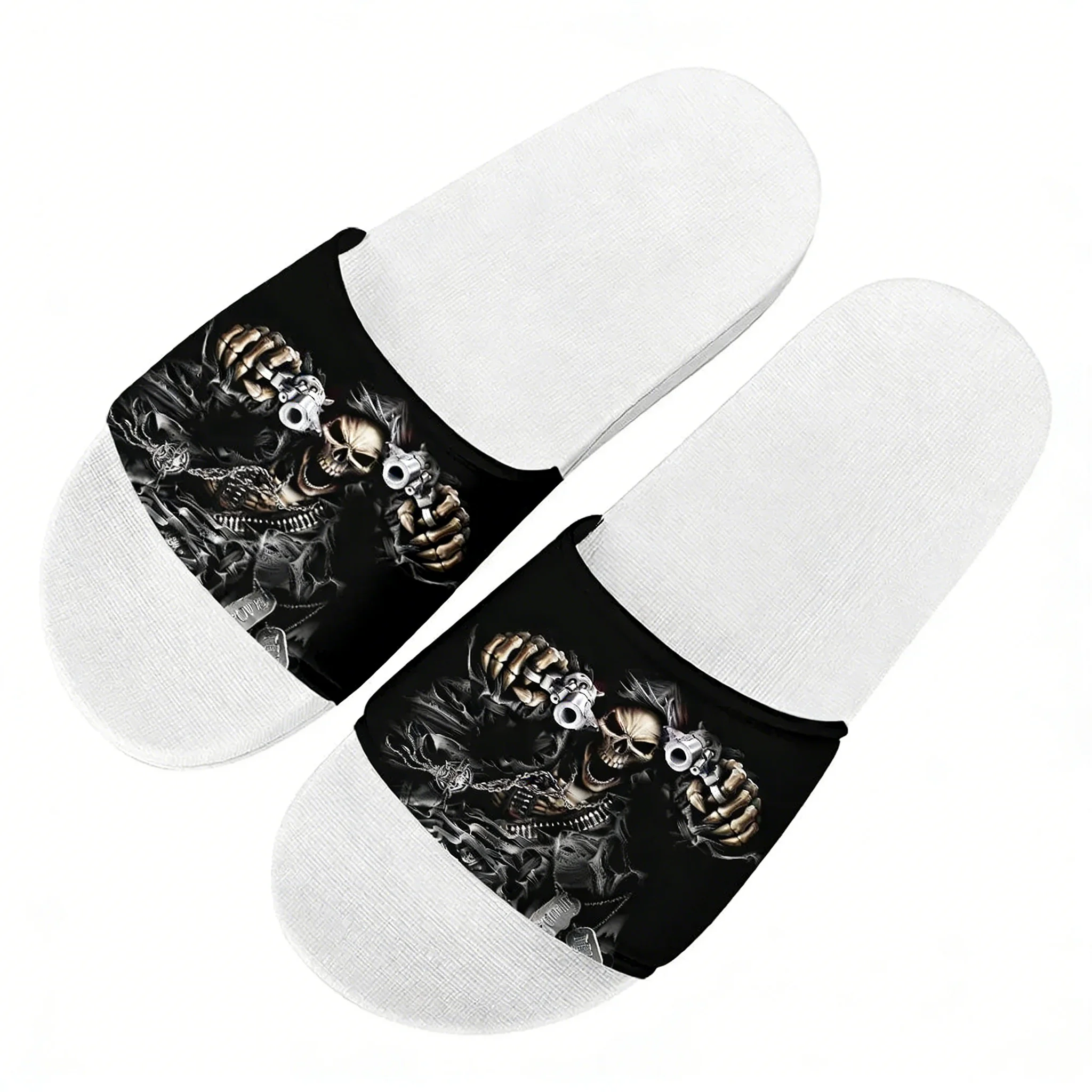Crazy Skeleton Slippers Home W - Home Outside Bathroom review and price
