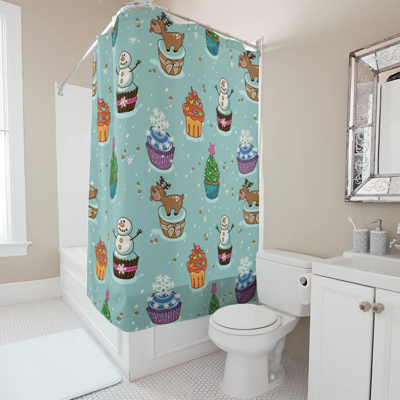 TU Charming Christmas Shower C - Home Decor Bathroom Ideas review and price