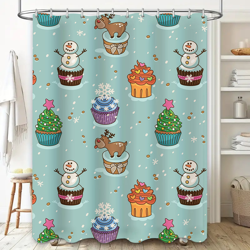 TU Charming Christmas Shower C - Home Decor Bathroom Ideas review and price