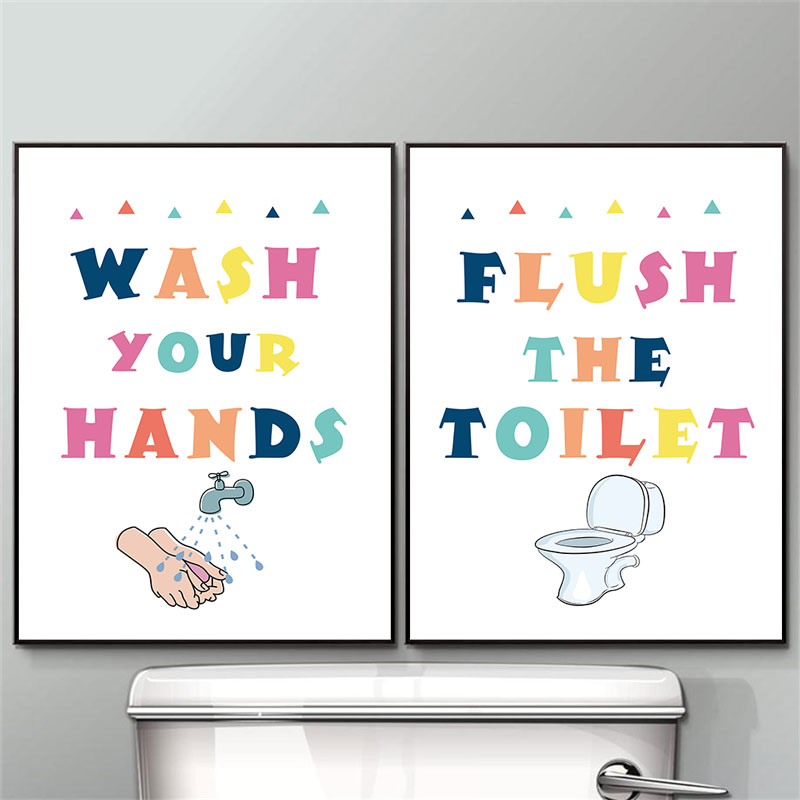 Modern Colorful Kids Bathroom  - Home Bathroom Quotes review and price