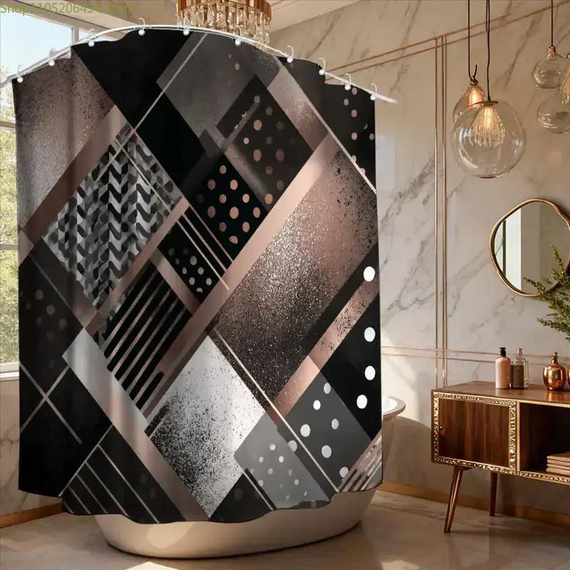 Modern Geometric Abstract Show - Home Decor Bathroom Ideas review and price