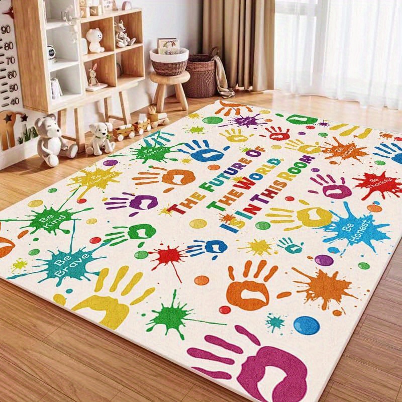 Colorful Handprint Inspiration - Home Bathroom Quotes review and price