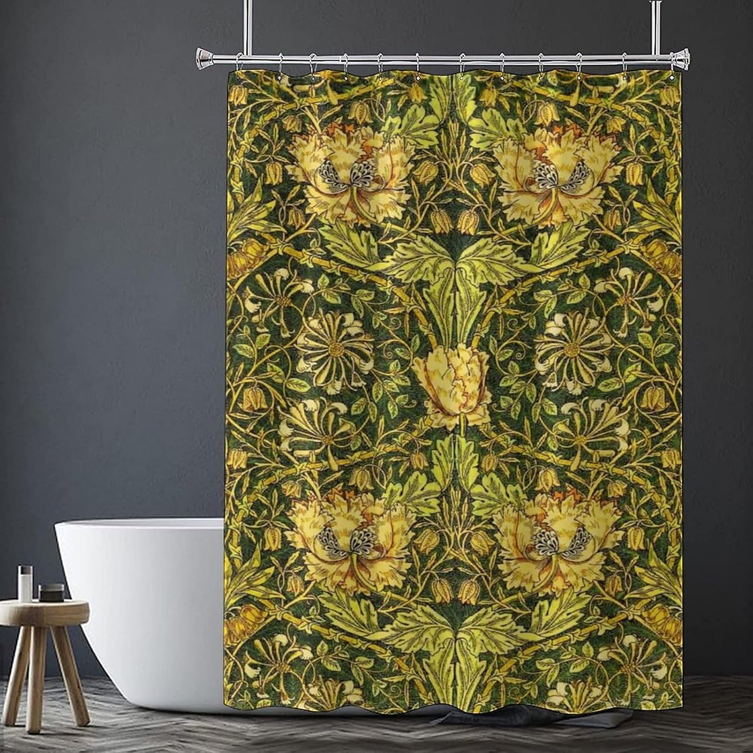 Waterproof Botanical Shower Cu - Home Decor Bathroom Ideas review and price