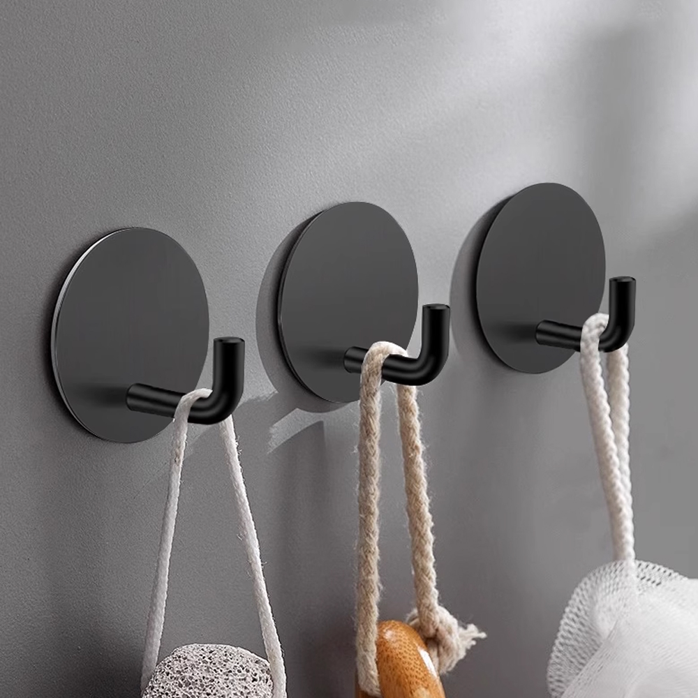 Circle Self-Adhesive Wall Hook - Home Bathroom Design review and price