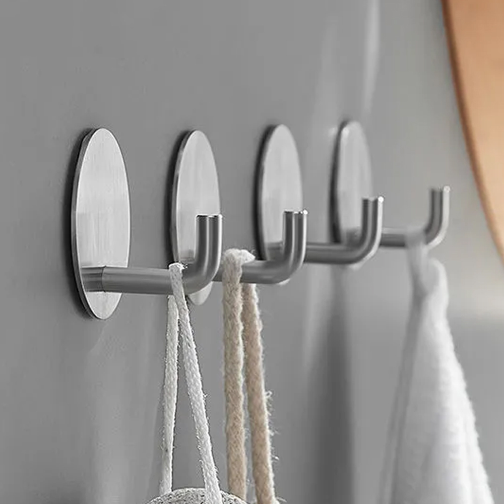 Circle Self-Adhesive Wall Hook - Home Bathroom Design review and price