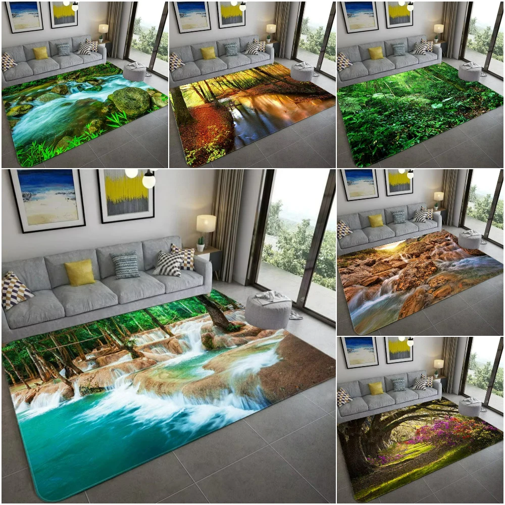 Nature Inspired 3D Scenery Car - Home Decor Bathroom Ideas review and price