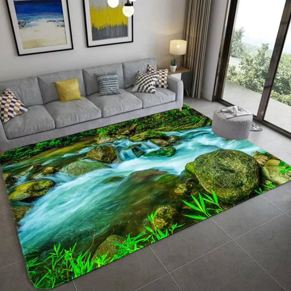 Nature Inspired 3D Scenery Car - Home Decor Bathroom Ideas review and price
