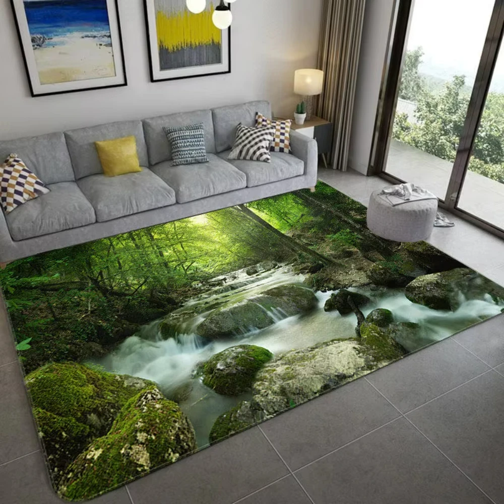 Nature Inspired 3D Scenery Car - Home Decor Bathroom Ideas review and price