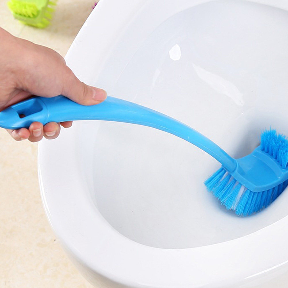 4Pcs Long Handle Toilet Brush  - Home Bathroom Supplies review and price