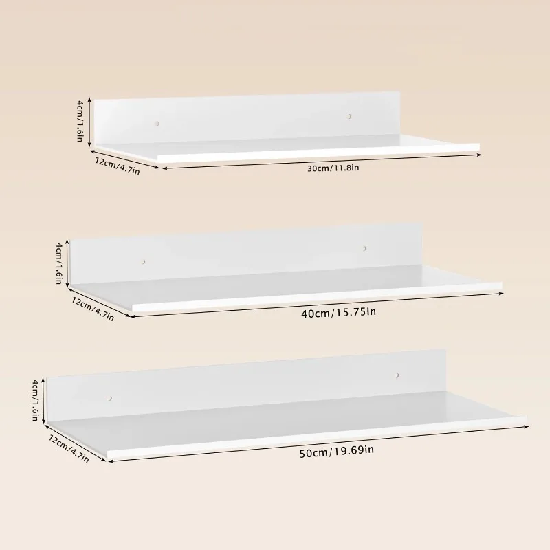 Metal Floating Shelves Wall Mo - Home Bathroom Supplies review and price