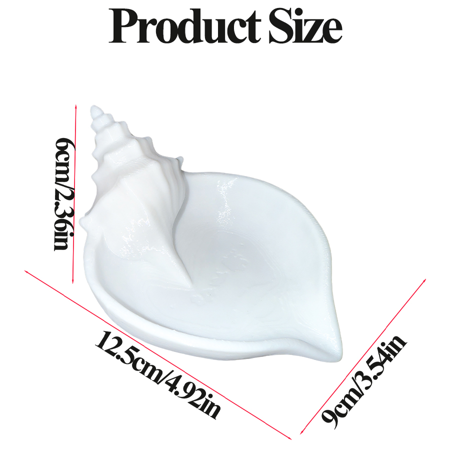 Nordic Minimalist Conch-Shaped - Home Essentials Bathroom Storage review and price