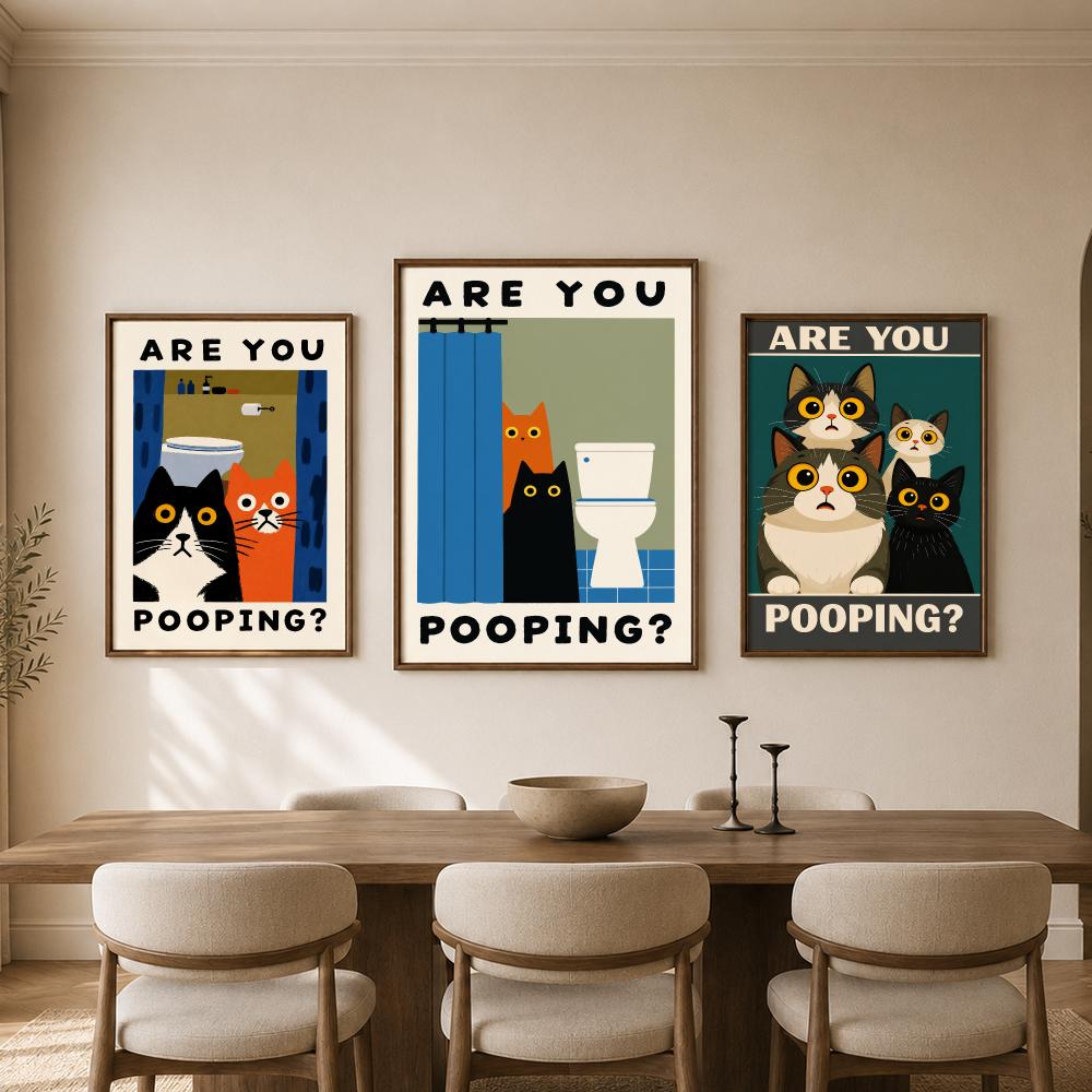 Funny Cats Bathroom Privacy To - Home Bathroom Quotes review and price