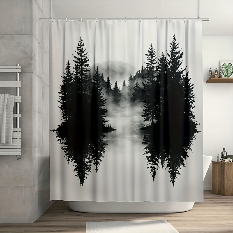 Misty Forest Woodland Shower C - Home Decor Bathroom Ideas review and price