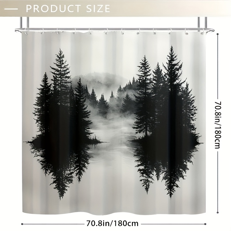 Misty Forest Woodland Shower C - Home Decor Bathroom Ideas review and price