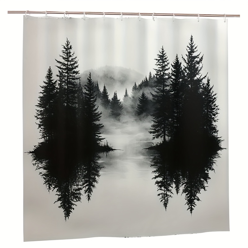 Misty Forest Woodland Shower C - Home Decor Bathroom Ideas review and price