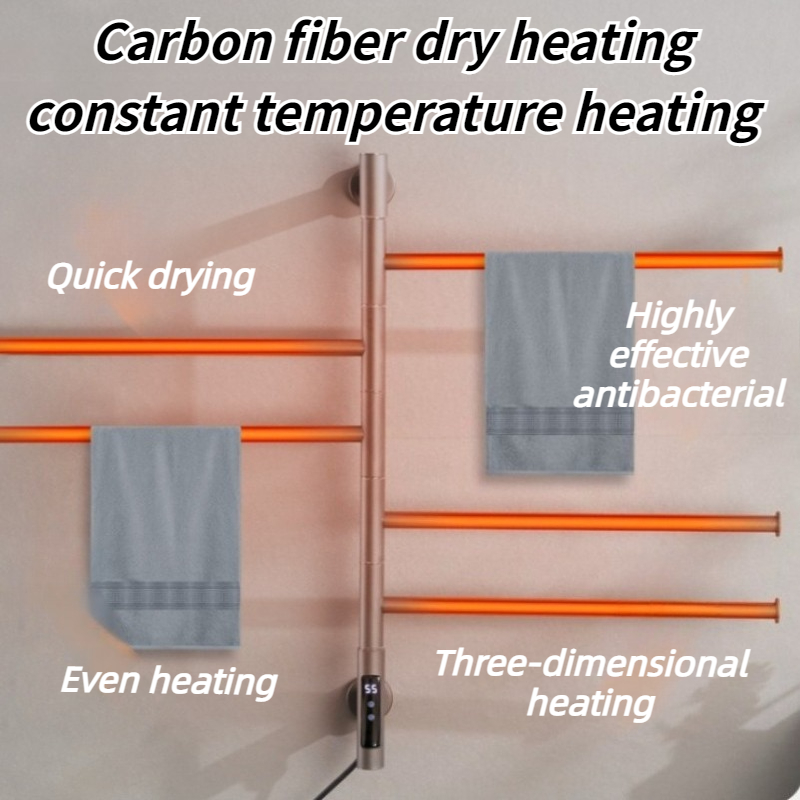 Electric Heated Towel Rail Rot - Home Bathroom Supplies review and price