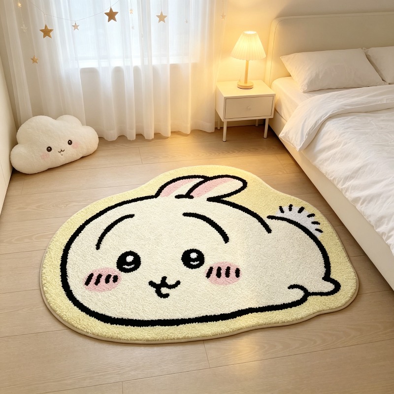 -Chiikawa Cartoon Rug Anime Ha - Home Bathroom Supplies review and price