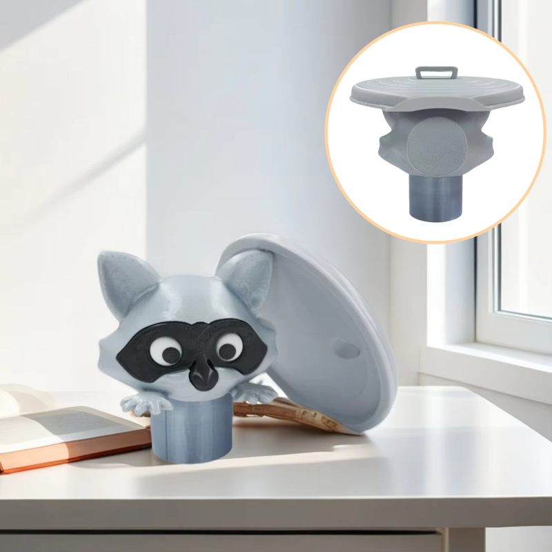 Cute Raccoon Toilet Paper Hold - Home Decor Bathroom Ideas review and price